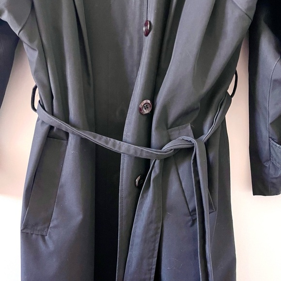 Vintage Oversized Trench Coat Single Breasted Belted - size L/XL - Picture 6 of 10